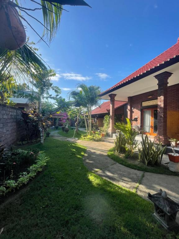 Zahrada ubytování Tebu menjangan homestay