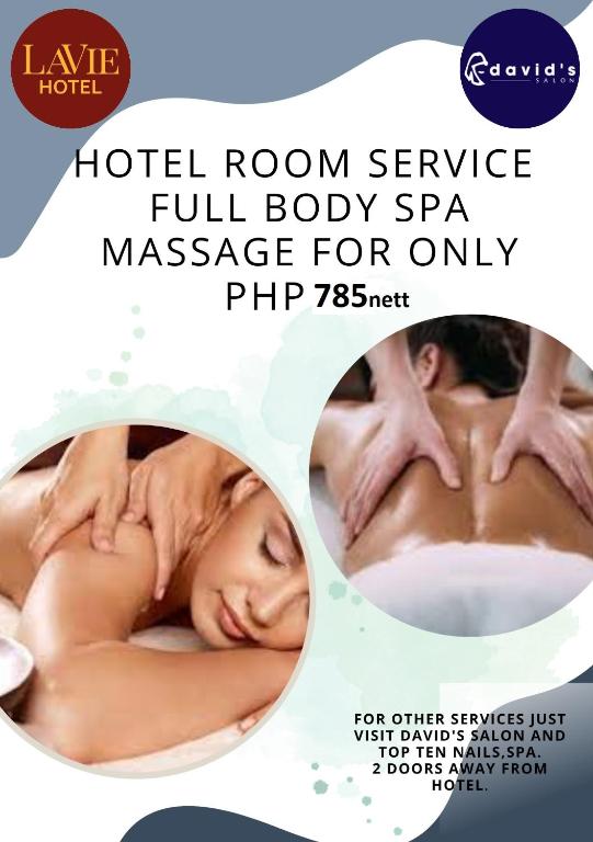 Lázně a/nebo wellness v ubytování LaVie Hotel