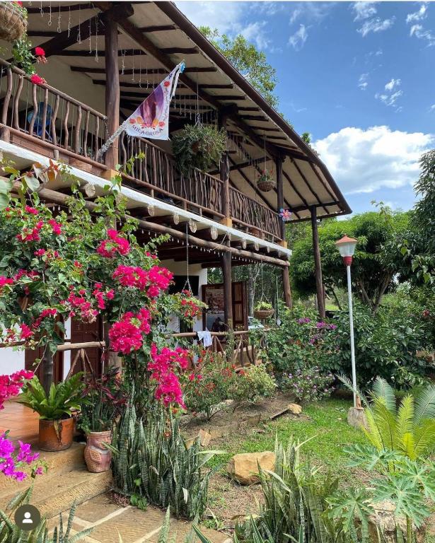 Zahrada ubytování Hostal Villa San Rafael