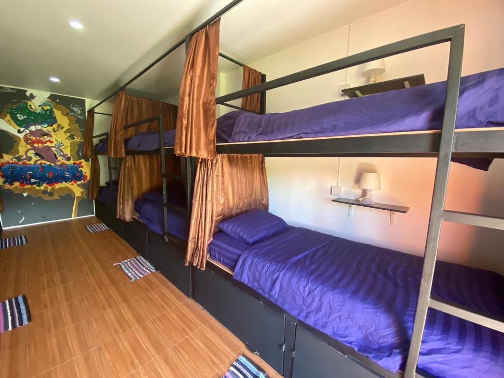 Pai circus hostel - Bunk Bed In Mixed Dormitory Room