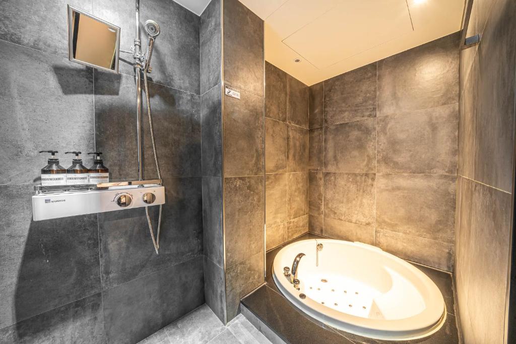 Koupelna v ubytování HOTEL STAY AYANA DAEJEON