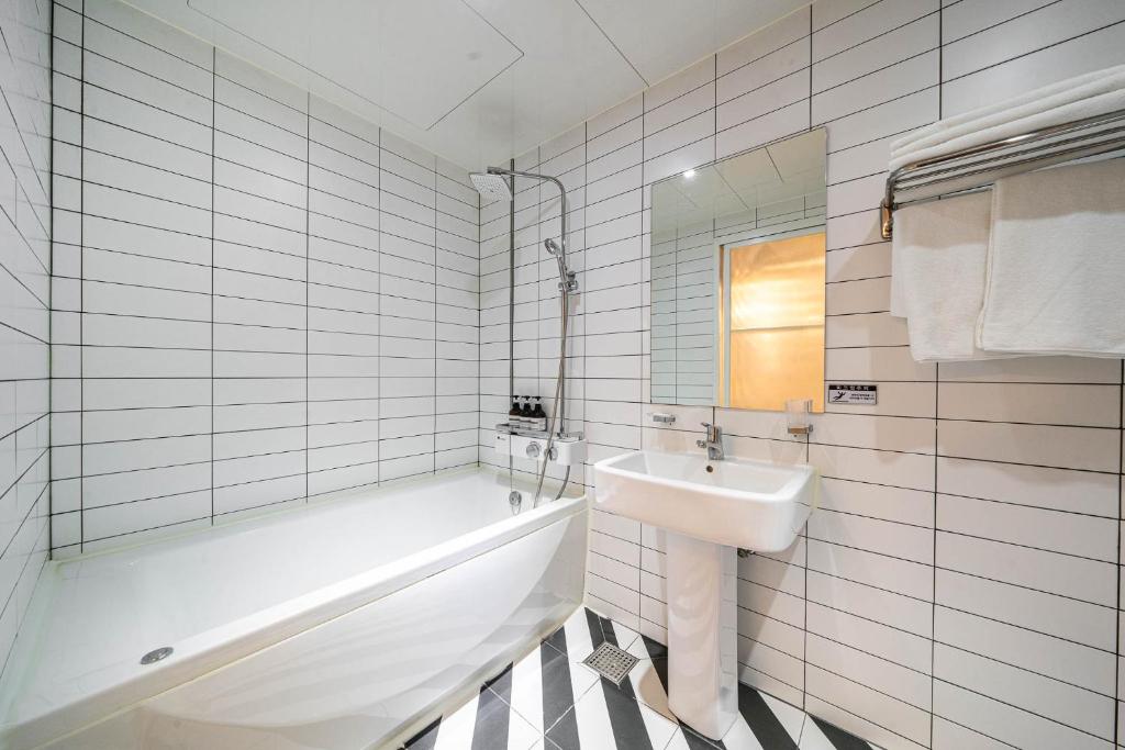 Koupelna v ubytování HOTEL STAY AYANA DAEJEON