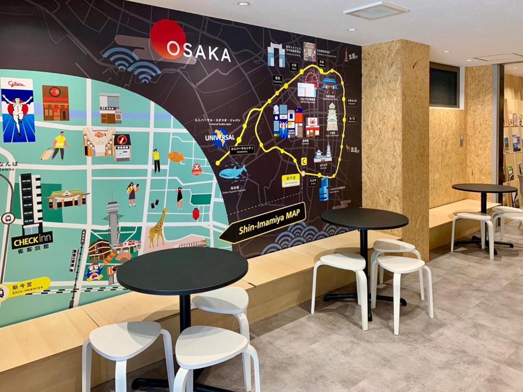 Fotografie z fotogalerie ubytování CHECKinn Osaka Shinimamiya v Osace