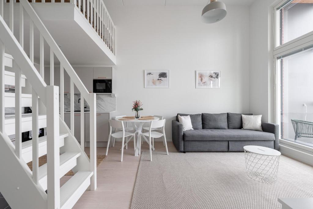 Χώρος καθιστικού στο Brand New Top Floor Loft with Balcony - Hosted by 2ndhomes