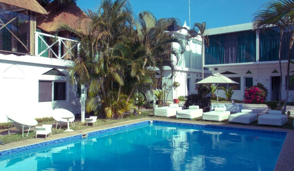 Plán poschodí v ubytovaní Villa das Mangas Garden Hotel