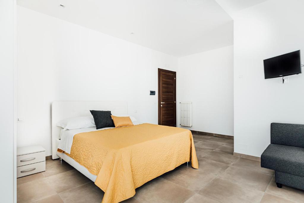 TV a/nebo společenská místnost v ubytování B&B Da Micchele