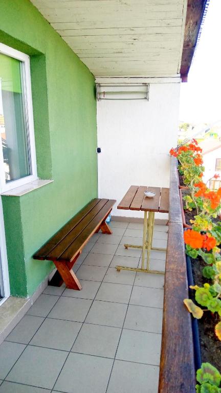 Balkón nebo terasa v ubytování Coffee Hostel