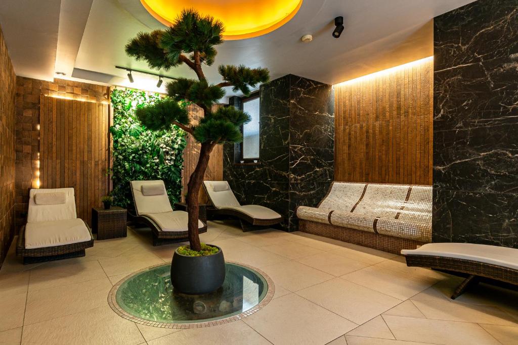Posezení v ubytování Hotel Galicja Superior Wellness & Spa