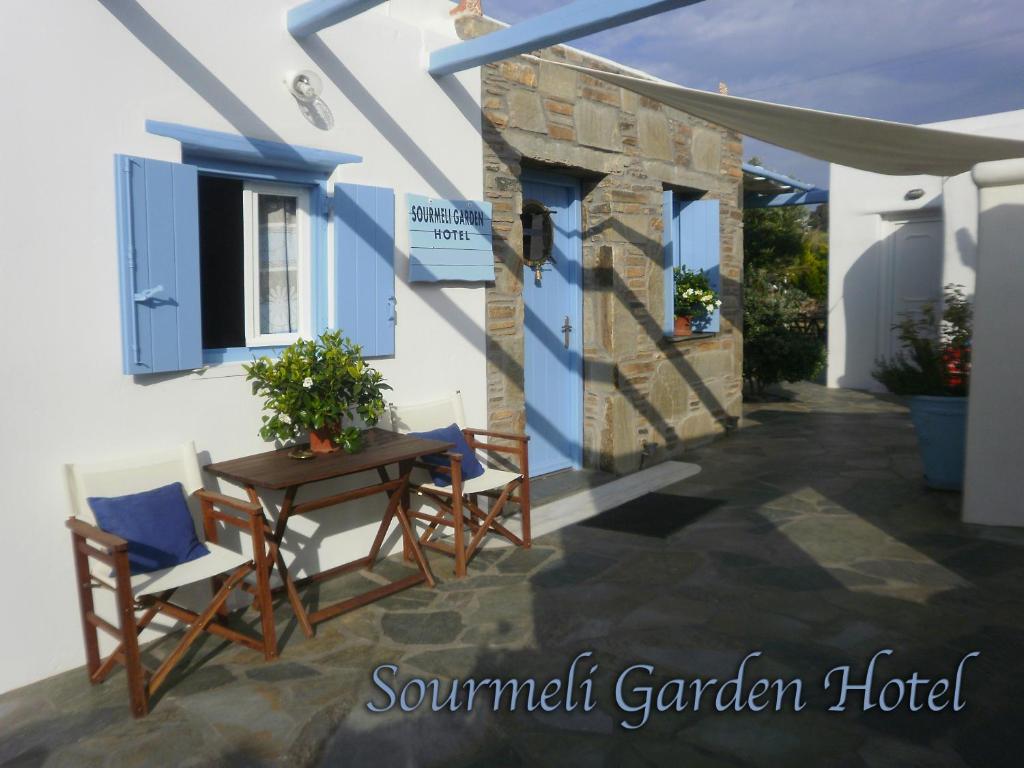 Zahrada ubytování Sourmeli Garden Hotel