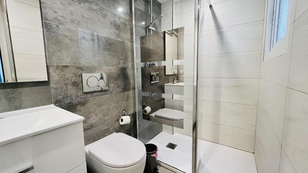 Koupelna v ubytování Apartamento Edificio Sur