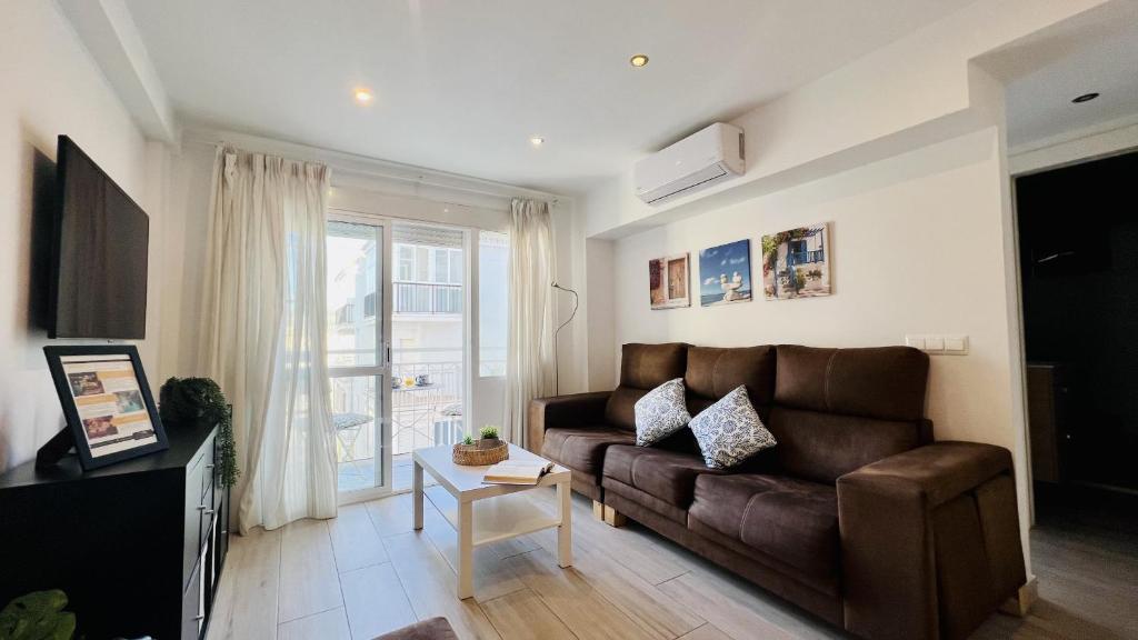 Posezení v ubytování Apartamento Edificio Sur