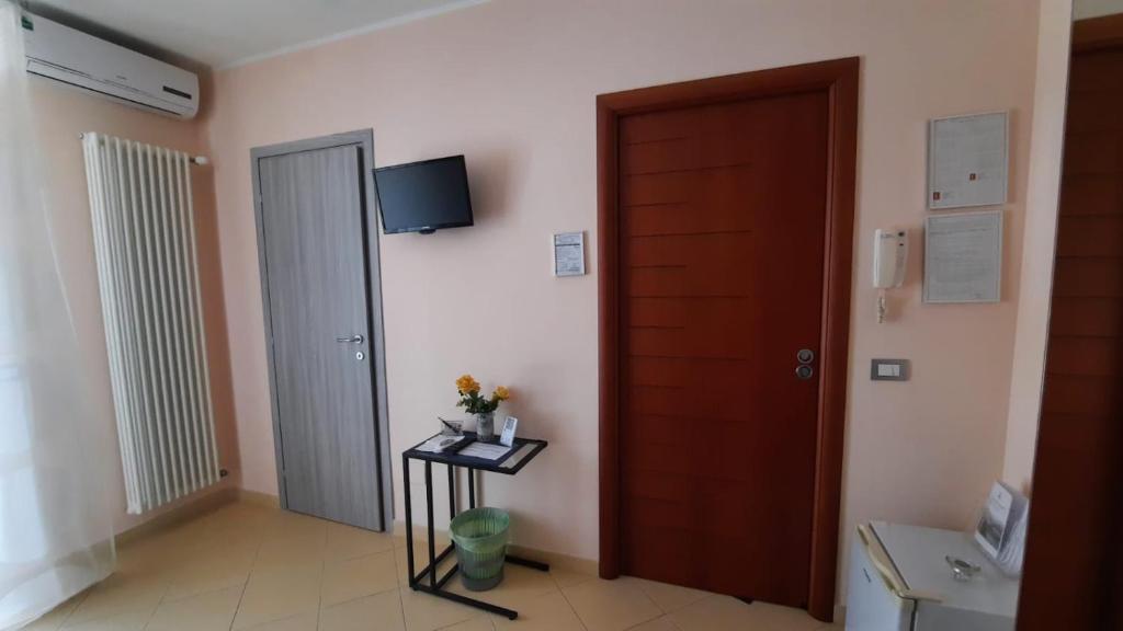 TV a/nebo společenská místnost v ubytování B&B Palatium S.G.