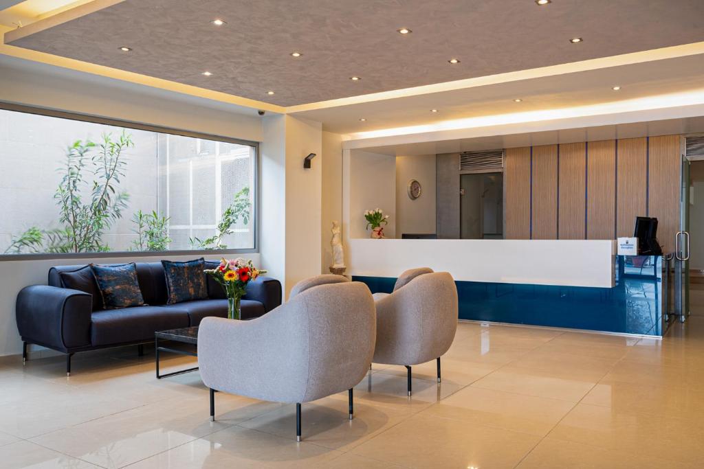 Posezení v ubytování Corissia Princess Hotel 
