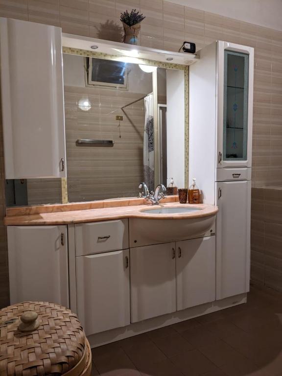 Kúpeľňa v ubytovaní L'ermellino Ubriaco Casa vacanza