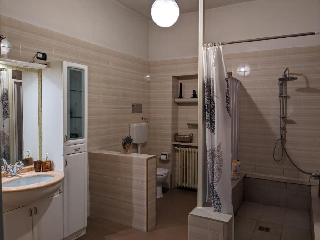 Kúpeľňa v ubytovaní L'ermellino Ubriaco Casa vacanza