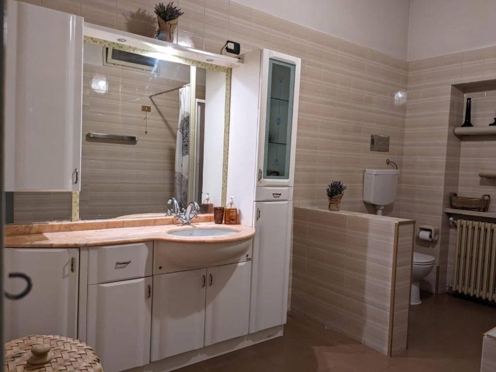 Kúpeľňa v ubytovaní L'ermellino Ubriaco Casa vacanza