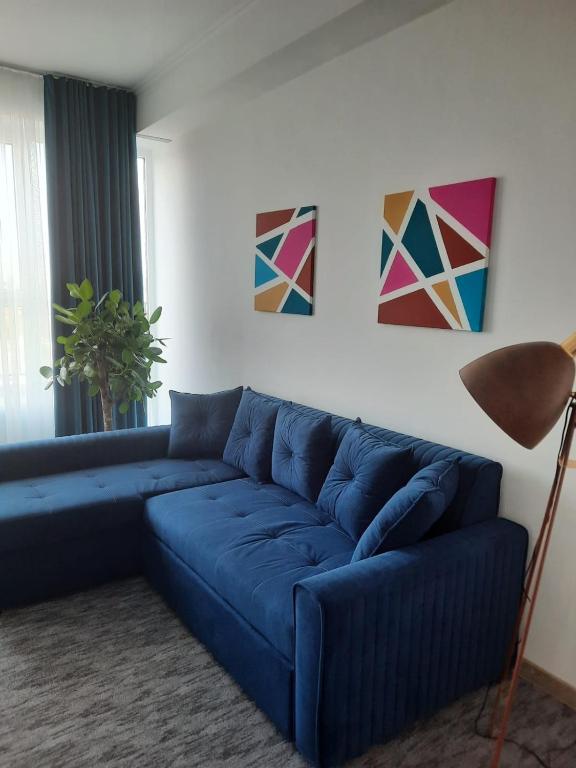 Posezení v ubytování Glass Cube Hotel