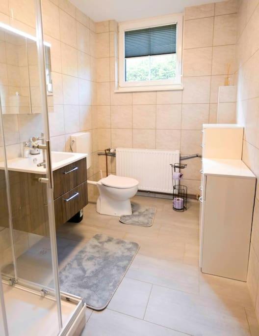 Koupelna v ubytování Ferienwohnung Schaffer