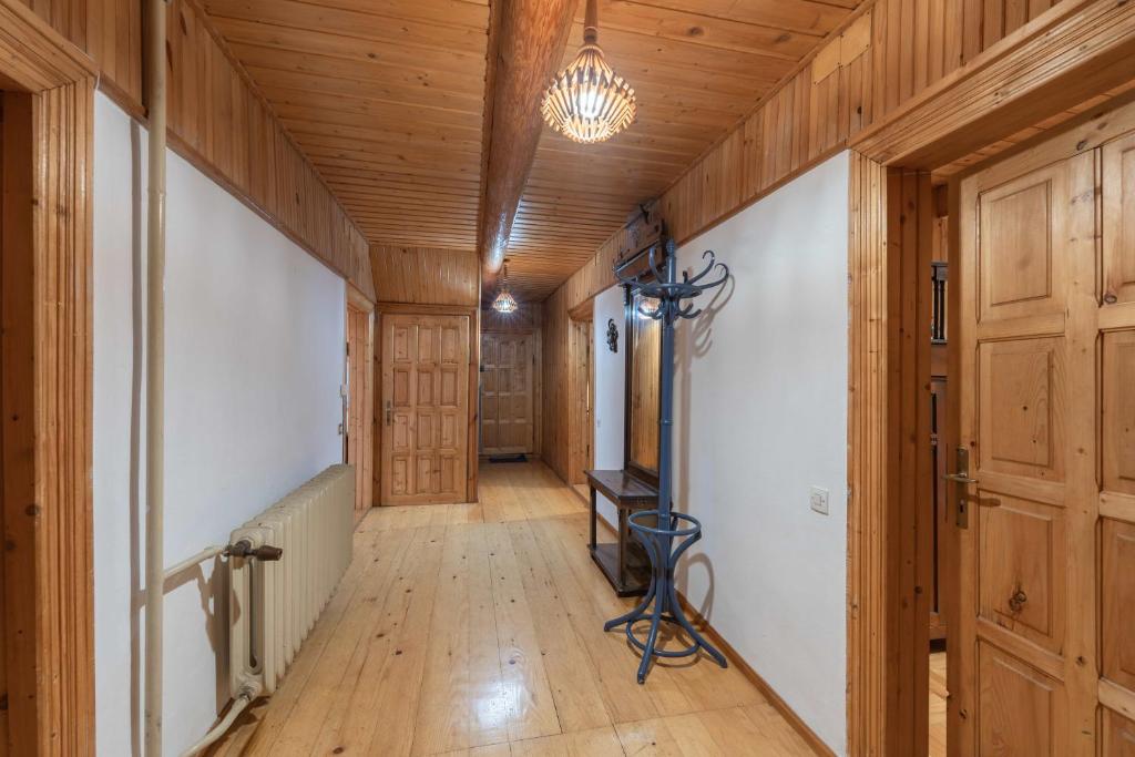 Posilňovňa alebo fitness centrum v ubytovaní Dom na Szczycie Góry Równica