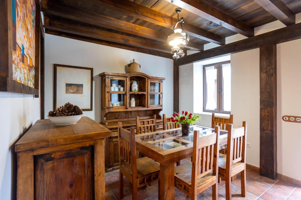 Posezení v ubytování Casa Rural Adolfo