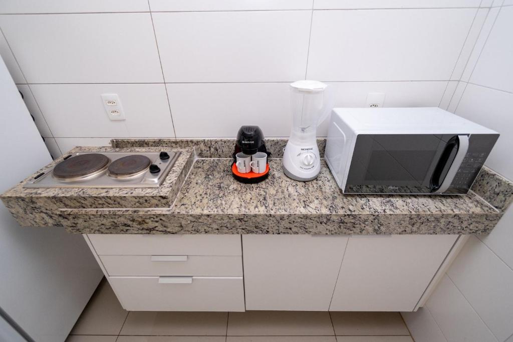 Kuchyň nebo kuchyňský kout v ubytování Onix Bueno Residence - ONX