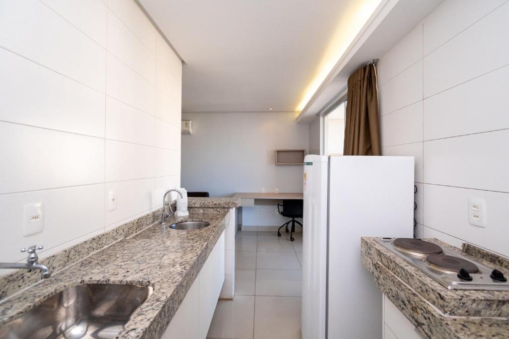 Kuchyň nebo kuchyňský kout v ubytování Onix Bueno Residence - ONX