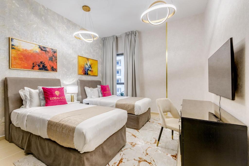 GLOBALSTAY. آپارتمان مدرن چند قدم به ساحل JBR