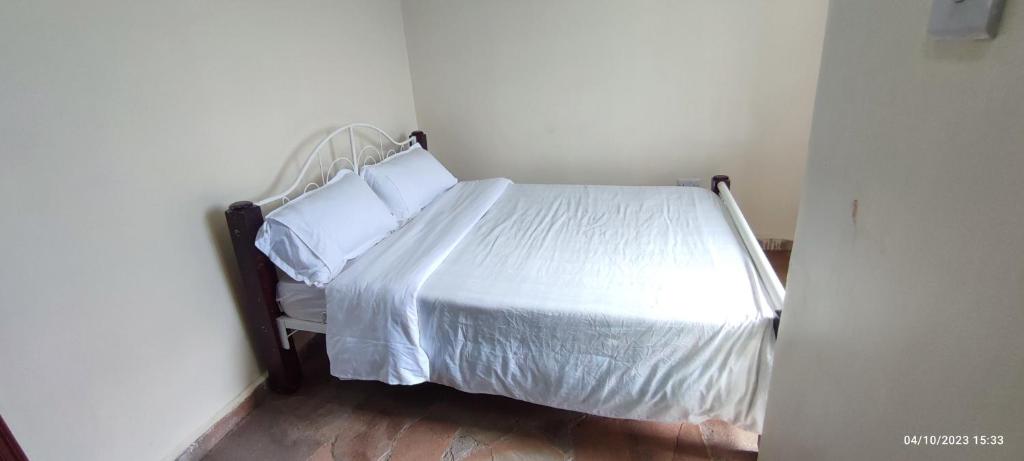 Postel nebo postele na pokoji v ubytování Hillbilly Bush Lodge