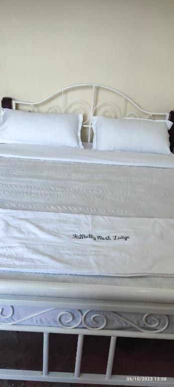 Postel nebo postele na pokoji v ubytování Hillbilly Bush Lodge