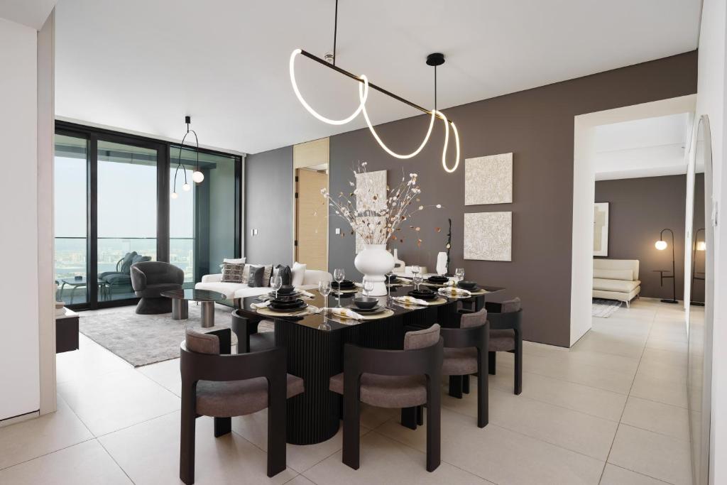 Fotografie z fotogalerie ubytování Maison Privee - Lavish Apt with Stellar Ocean Views in Address JBR v Dubaji