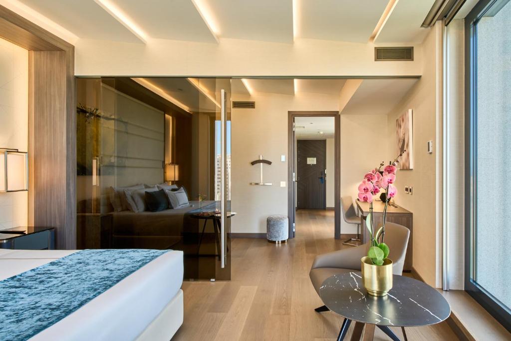 Posezení v ubytování VP Plaza España Design