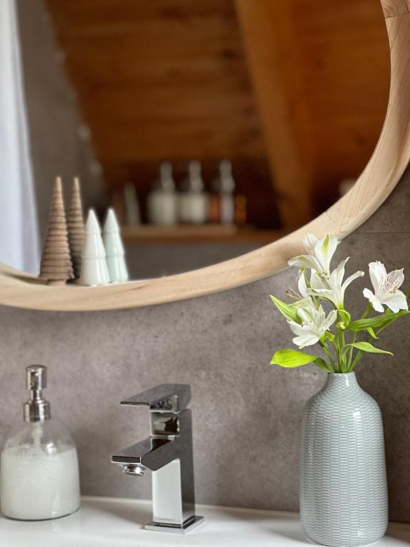 Fotografie z fotogalerie ubytování Kleines Chalet im Erzgebirge mit Sauna und Kamin v destinaci Rechenberg-Bienenmühle