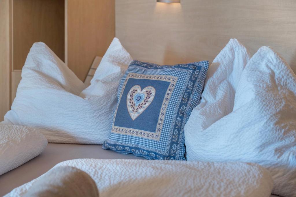 Letto o letti in una camera di Linslhof Apt Terlaner