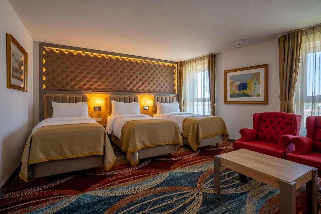 Postel nebo postele na pokoji v ubytování ART Hotel Rotterdam-Fully Renovated