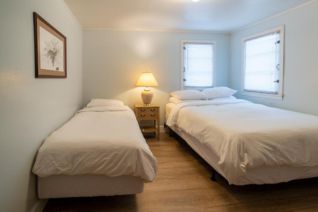 Postel nebo postele na pokoji v ubytování Star Gate Motel