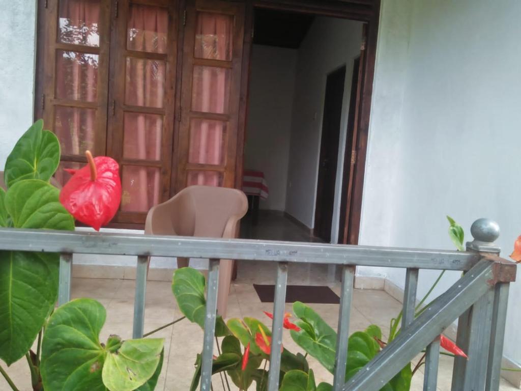Balkón nebo terasa v ubytování The Jesmine Homestay