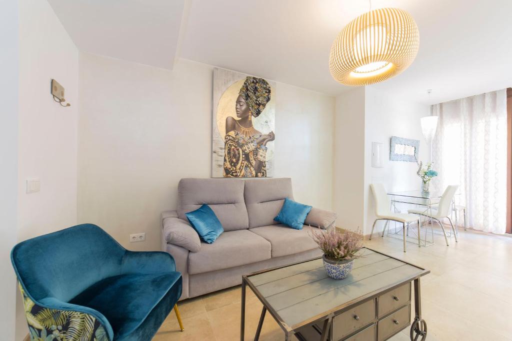 Posedenie v ubytovaní Precioso loft El Arcángel junto a la Ribera