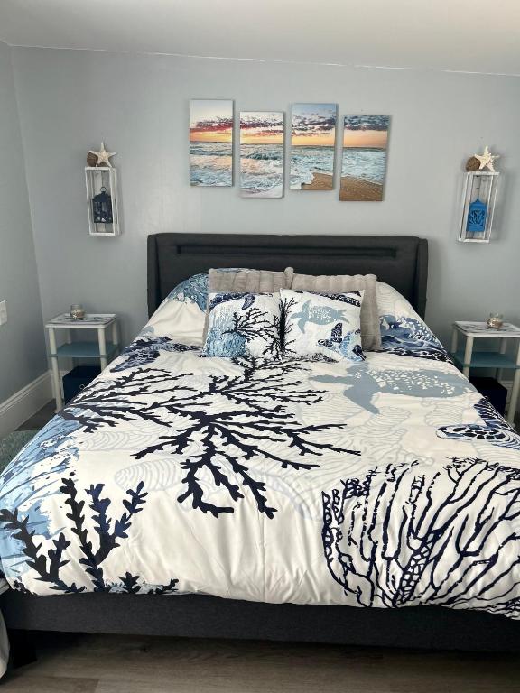 Postel nebo postele na pokoji v ubytování Cocoa, Beach house