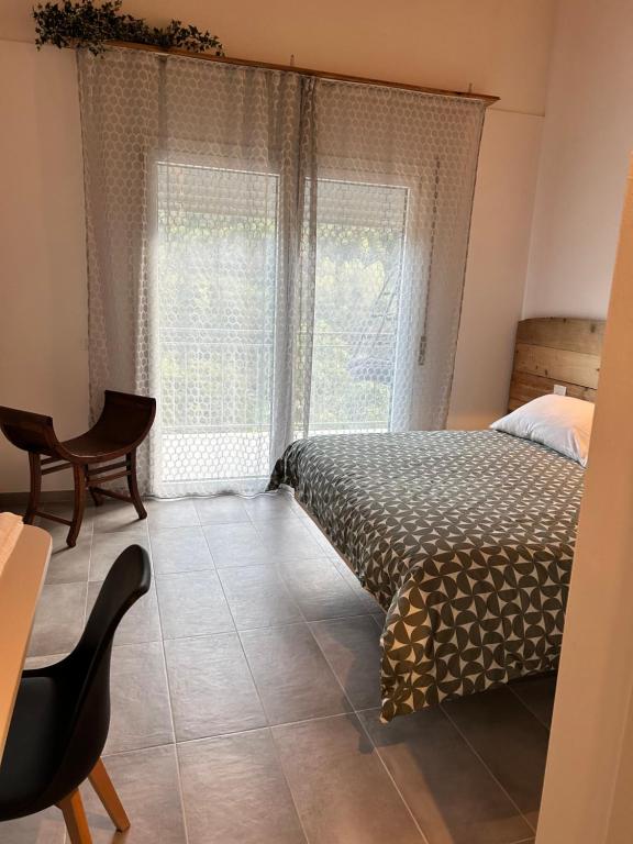 Postel nebo postele na pokoji v ubytování Al Borgo camere e colazione