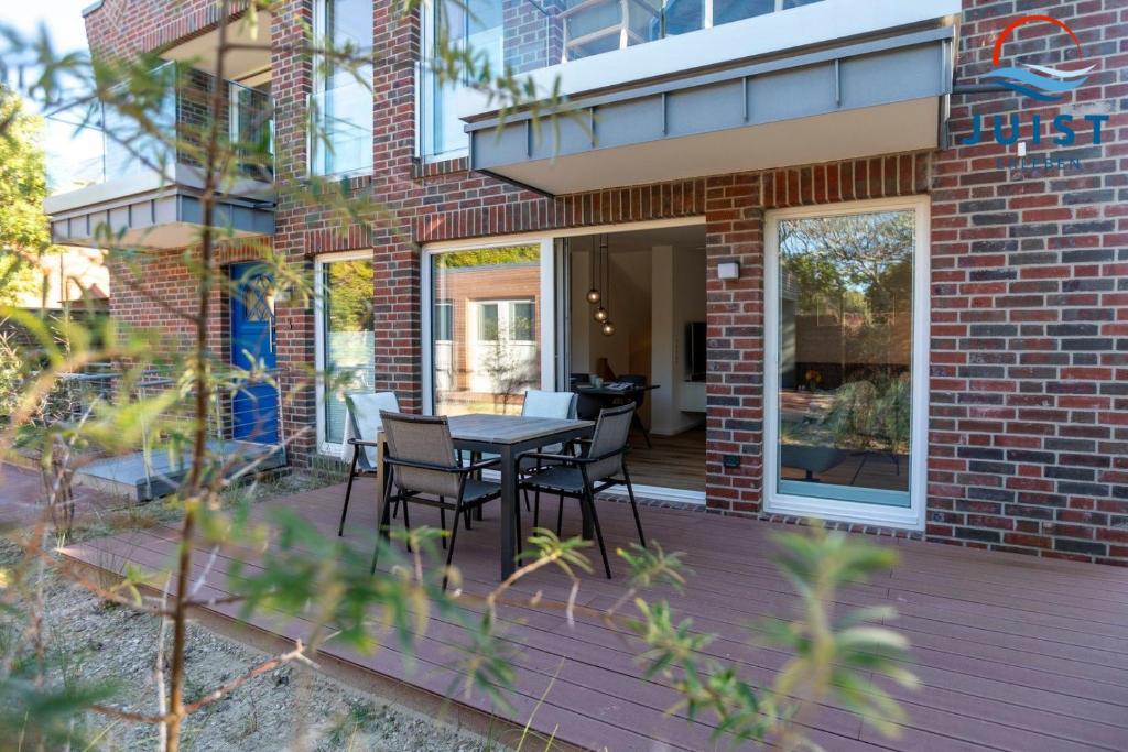 Balkón nebo terasa v ubytování Haus Billstrasse 233 - Wohnung 3