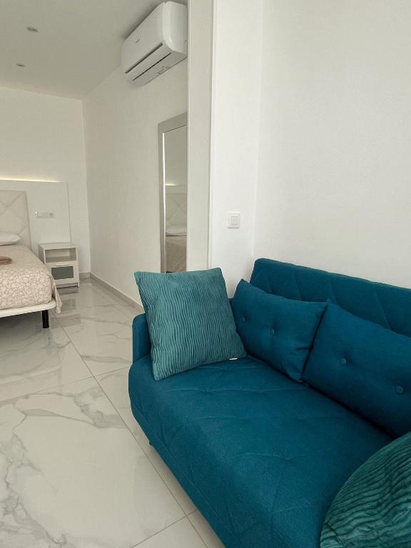 A seating area at Luxury bungalow Maspalomas Gran Canaria
