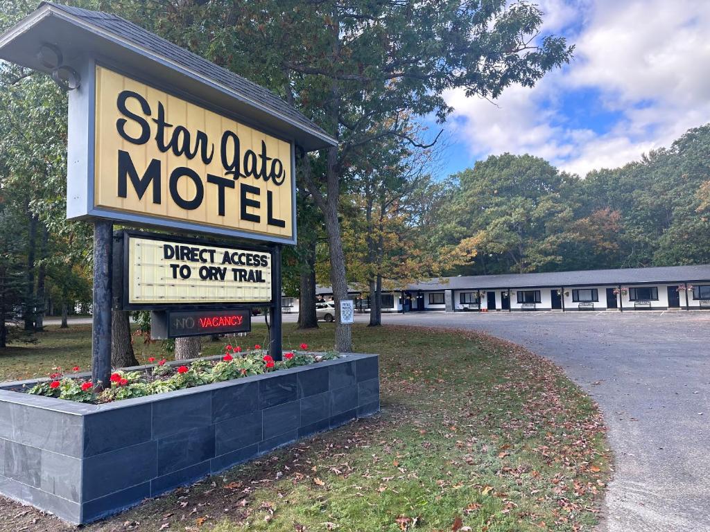 Příroda nedaleko motelu
