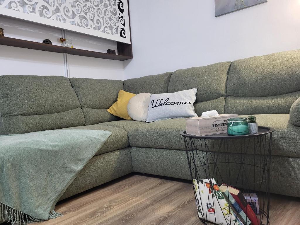 Posezení v ubytování Casa La Balauri