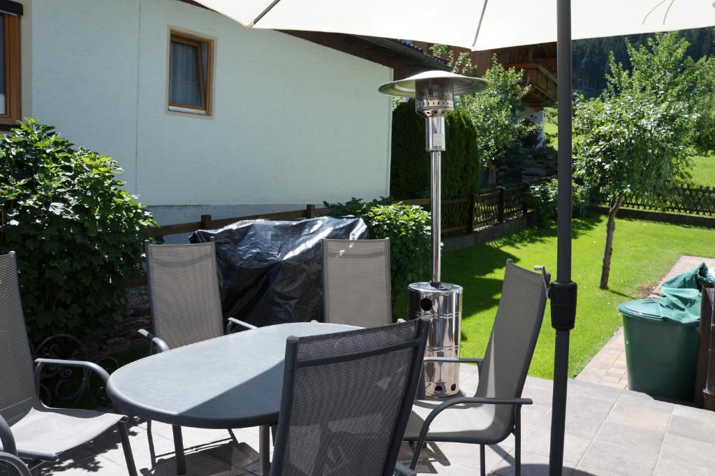 Zahrada ubytování Apartpension Kappacher