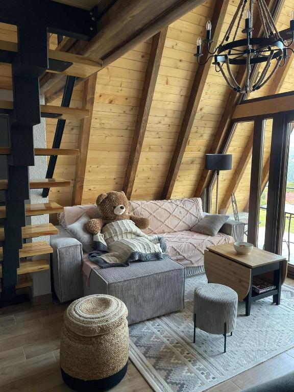 Prostor za sedenje u objektu Zlatar Resort & SPA