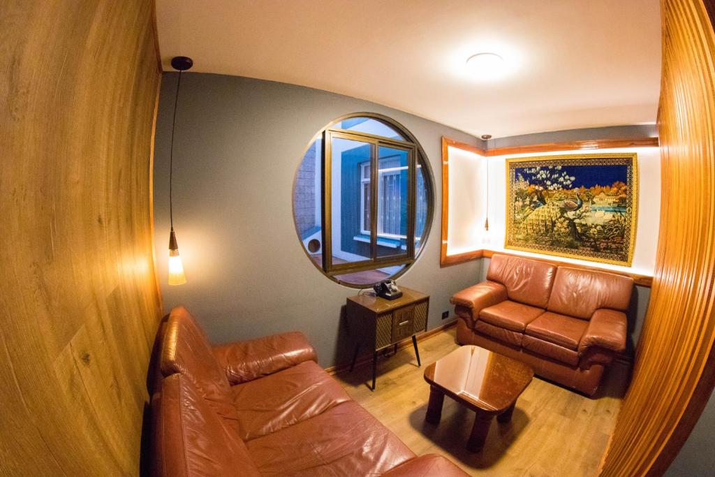 Posezení v ubytování Hotel Don Saul