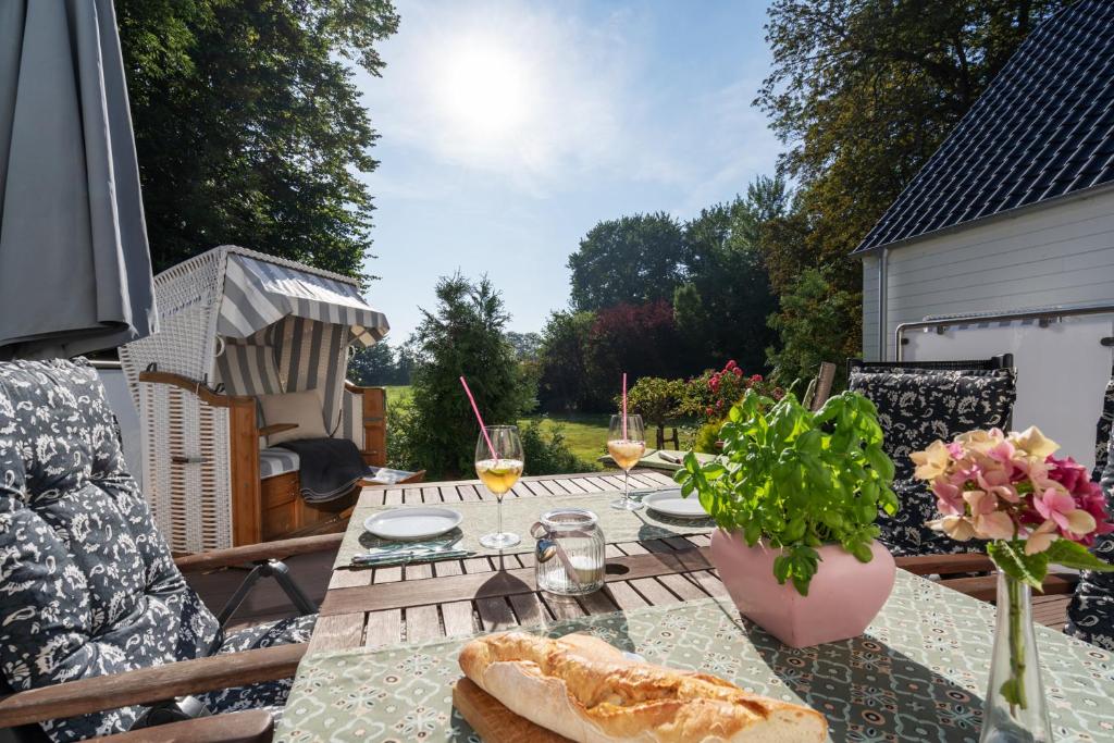 Zahrada ubytování Fehmarn Mein Urlaub