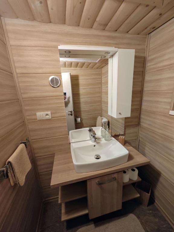 A bathroom at Chata Stella