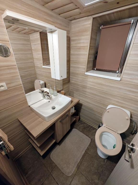 A bathroom at Chata Stella