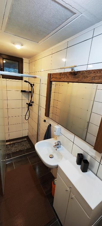A bathroom at Chata Stella